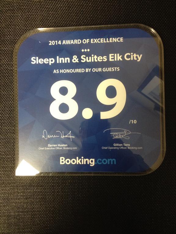 Sleep Inn & Suites Елк Сити Екстериор снимка